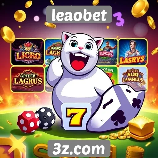 Opções de jogos disponíveis na plataforma leaobet