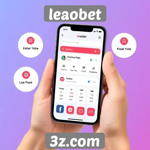 Funcionalidades do aplicativo móvel do leaobet