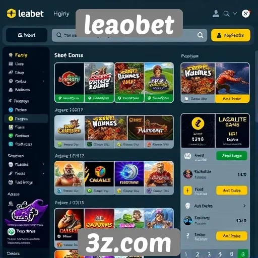 Nova interface do leaobet melhora experiência do usuário